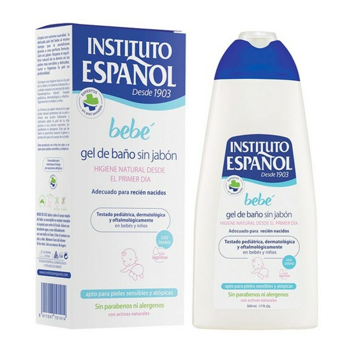 Dušo želė be muilo Instituto Español Bebe 500 ml